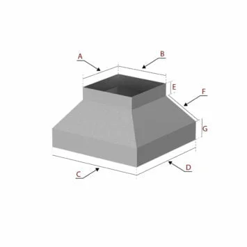 Bavette en 2-parties gaine sur-mesure