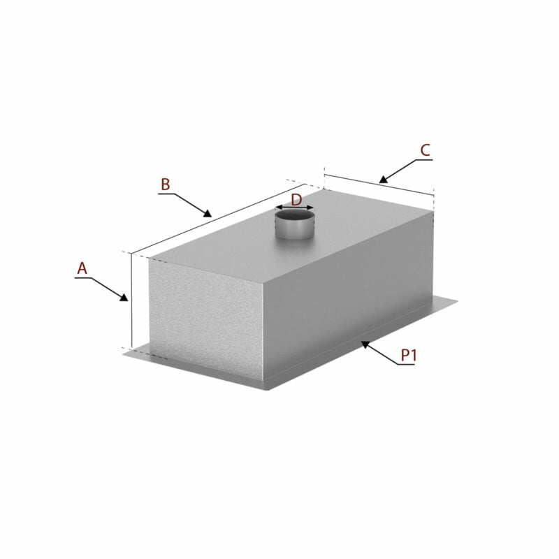 Boite à bouche type 1 gaine sur-mesure