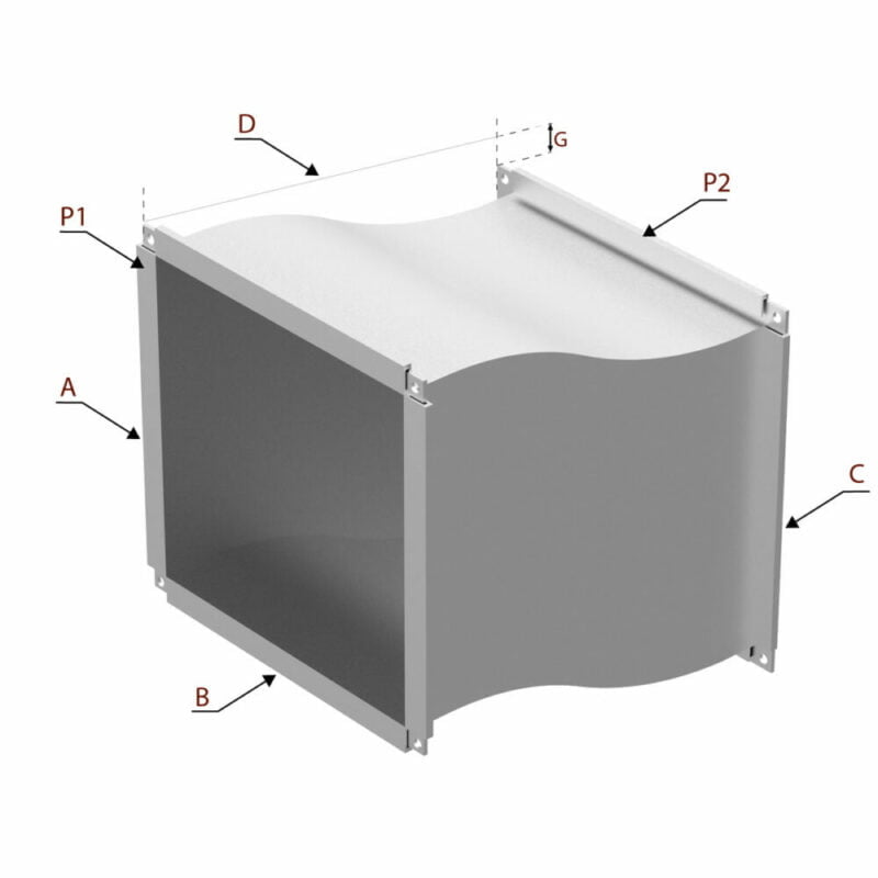 Déport gaine sur-mesure