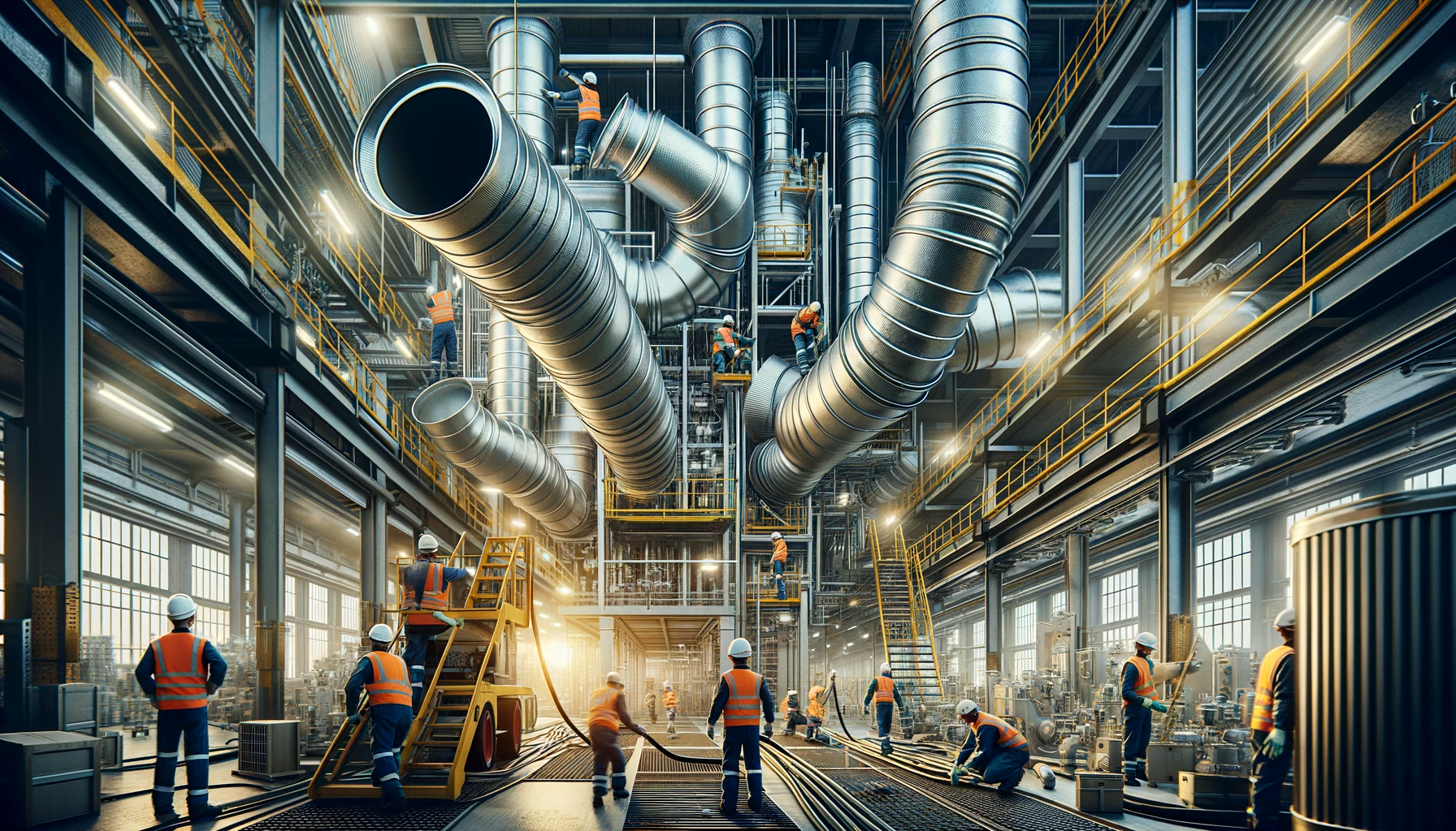 Les défis de l’installation de gaines de ventilation dans les environnements industriels