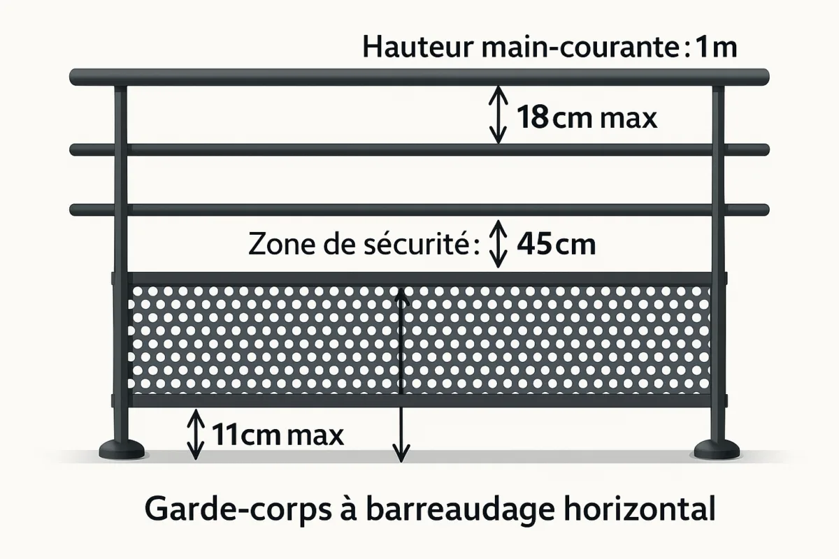 Norme NF P01-012 : ce qu’elle impose en 2025 pour les garde-corps